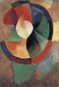 Delaunay, Robert Cyclotron-s shape oil painting reproduction